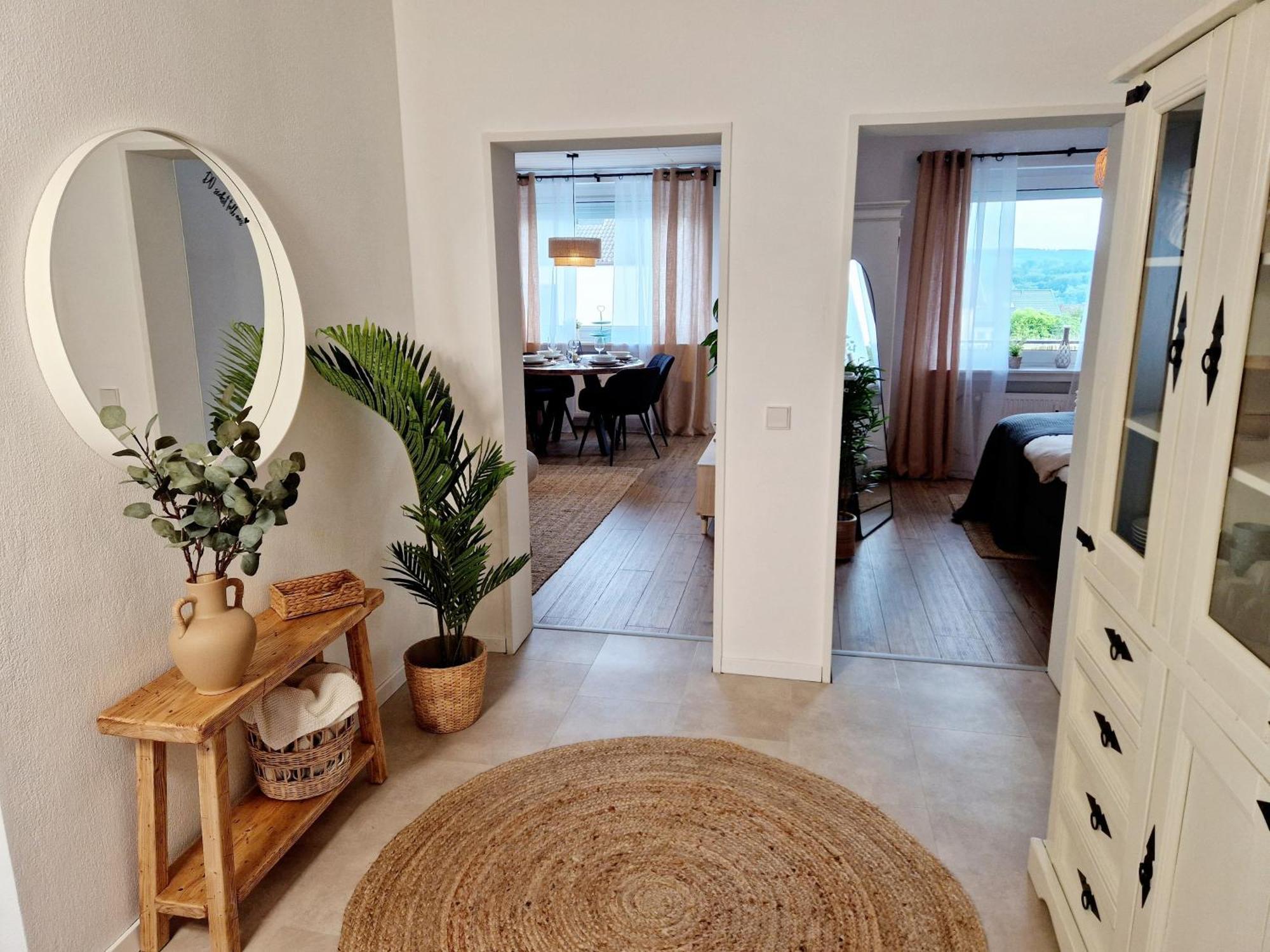 Ferienwohnung Sonnenhang Im Boho-Stil Mit Balkon Möhnesee Extérieur photo